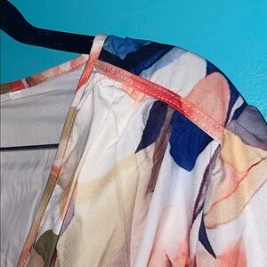 Floral women dress size large multiple color